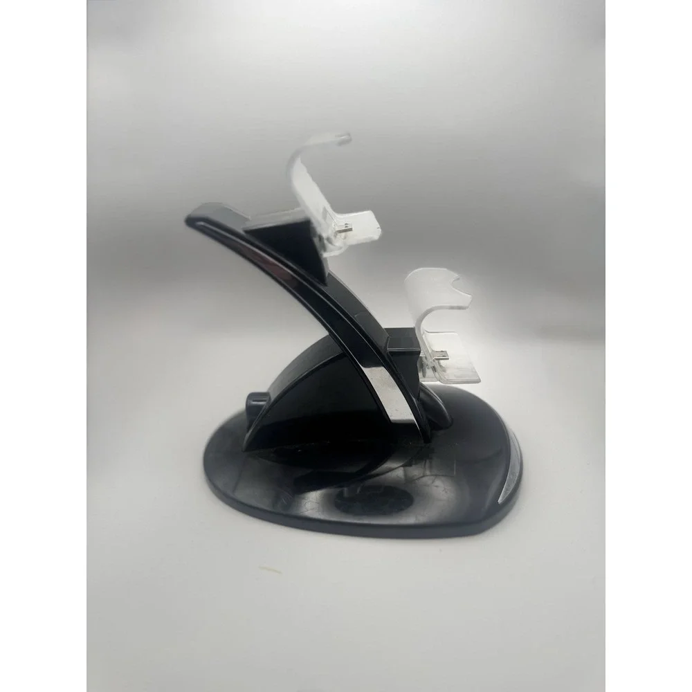 PS4 Dual Controller Charging Dock Station DualShock 4 Charger Stand Tested Works